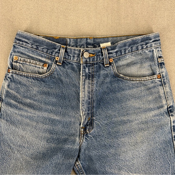 Vintage Y2K Levis 517 Jeans Mens 34x31 (Fits 32x30) Bootcut Fade Wallet Mark 90s - Picture 5 of 13